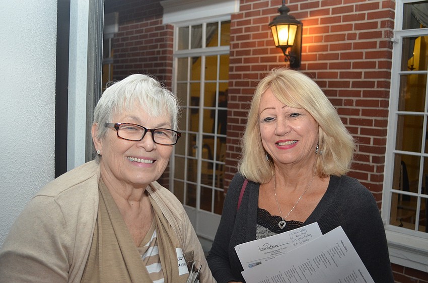 Linda Monahan and Mary Sech