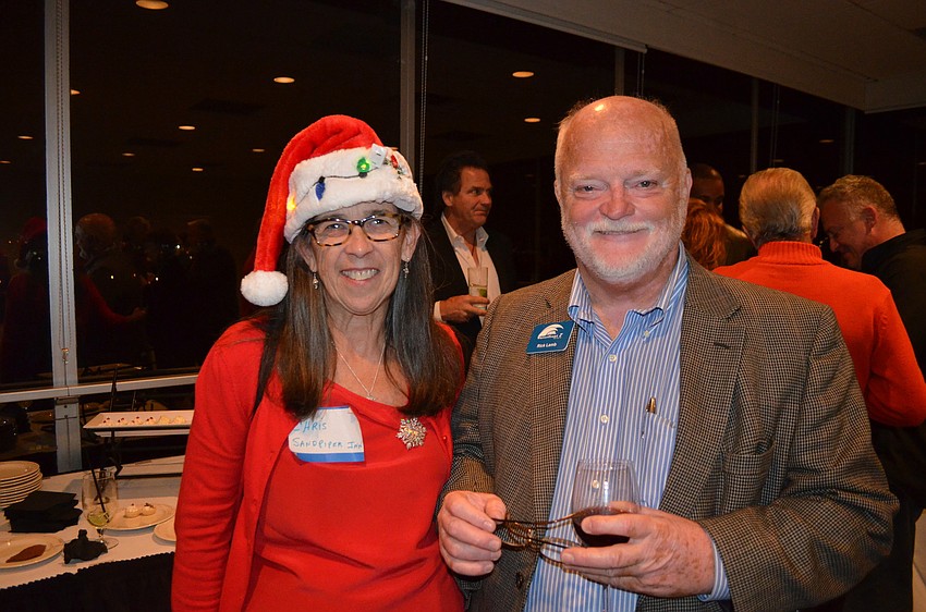 Chris Cullison, of the Sandpiper Inn, and Rick Lamb, of Waterfront 7