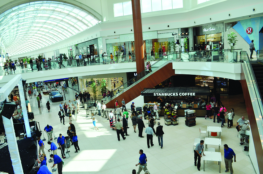 The Mall at University Town Center held its grand opening.