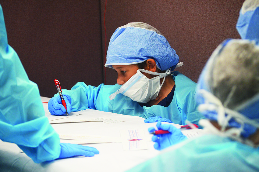 Gavin Bliele works at the 