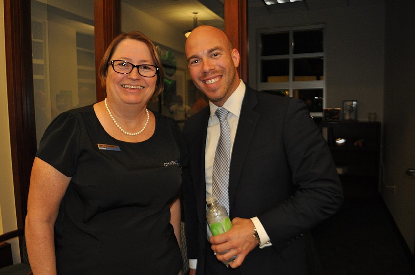 Mary Jo Claudius and Bobby Salas represent Chase.