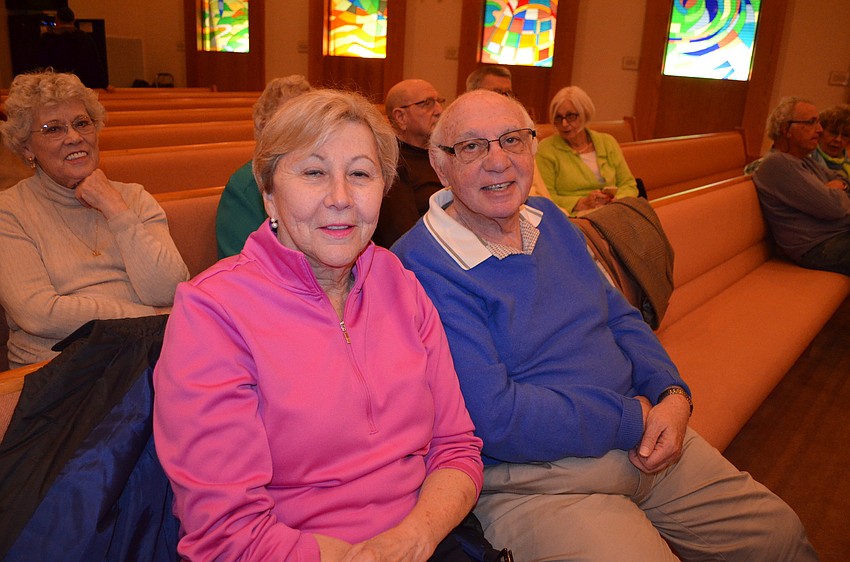 Sandy Packard and Lewis Moyer