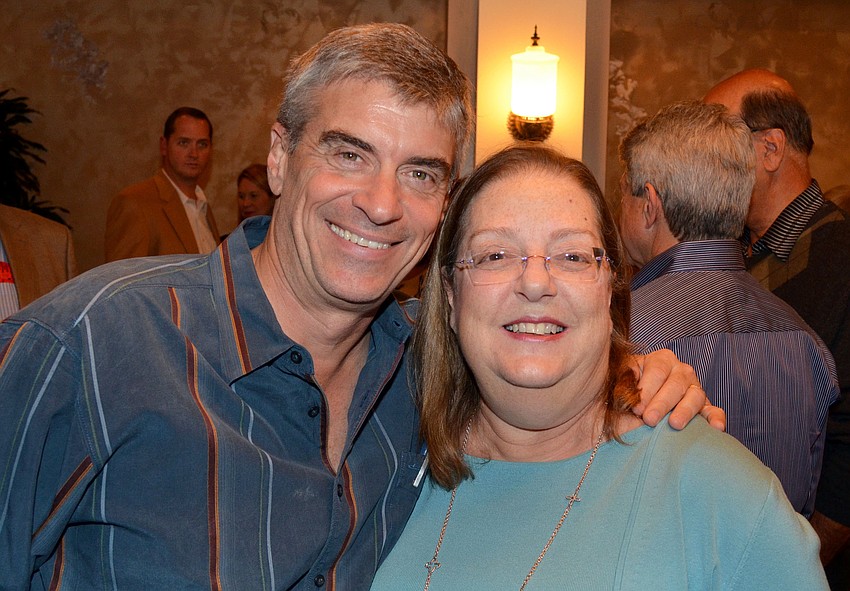 Chef Paul Mattison and Chairwoman Valerie Dorr
