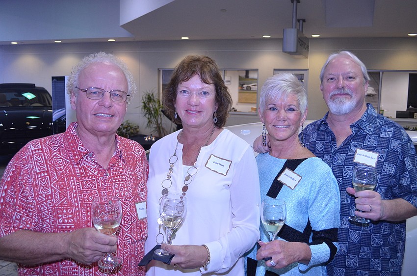Tim and Jane Hart and Jean and Derek Dutcher