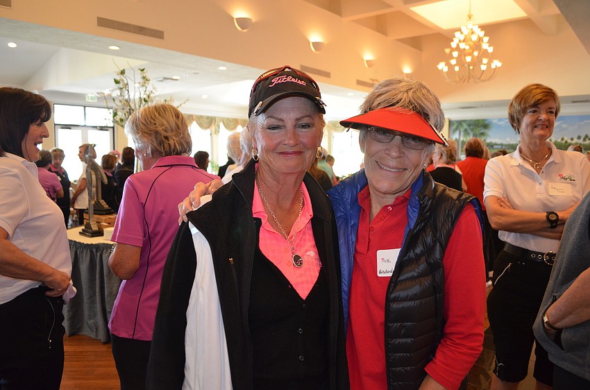 Jo Finley and Mary Selby