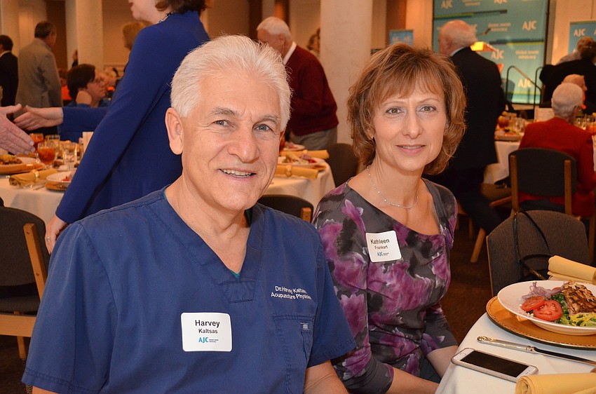 Harvey Kaltsas and Kathleen Frankart.