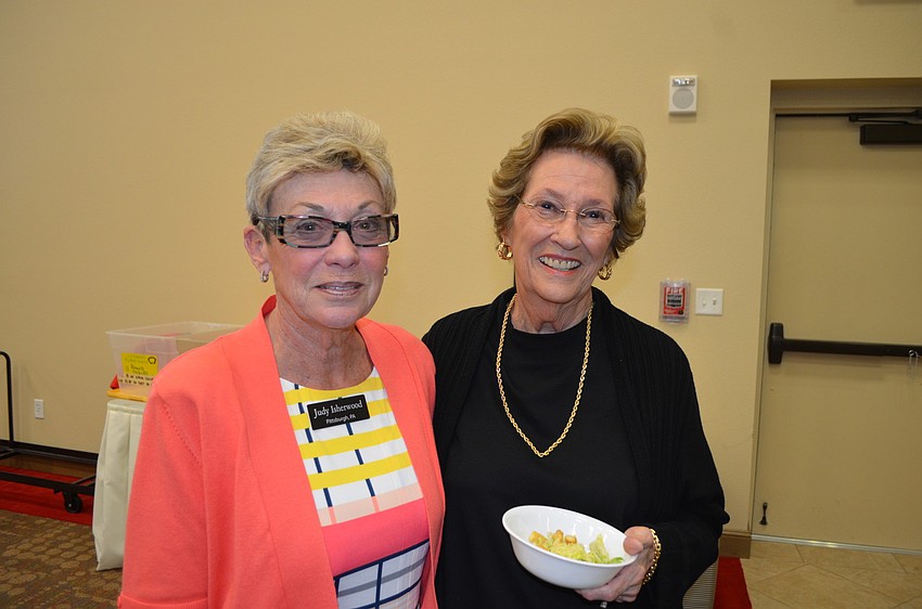 Judy Isherwood and Patty Bowes