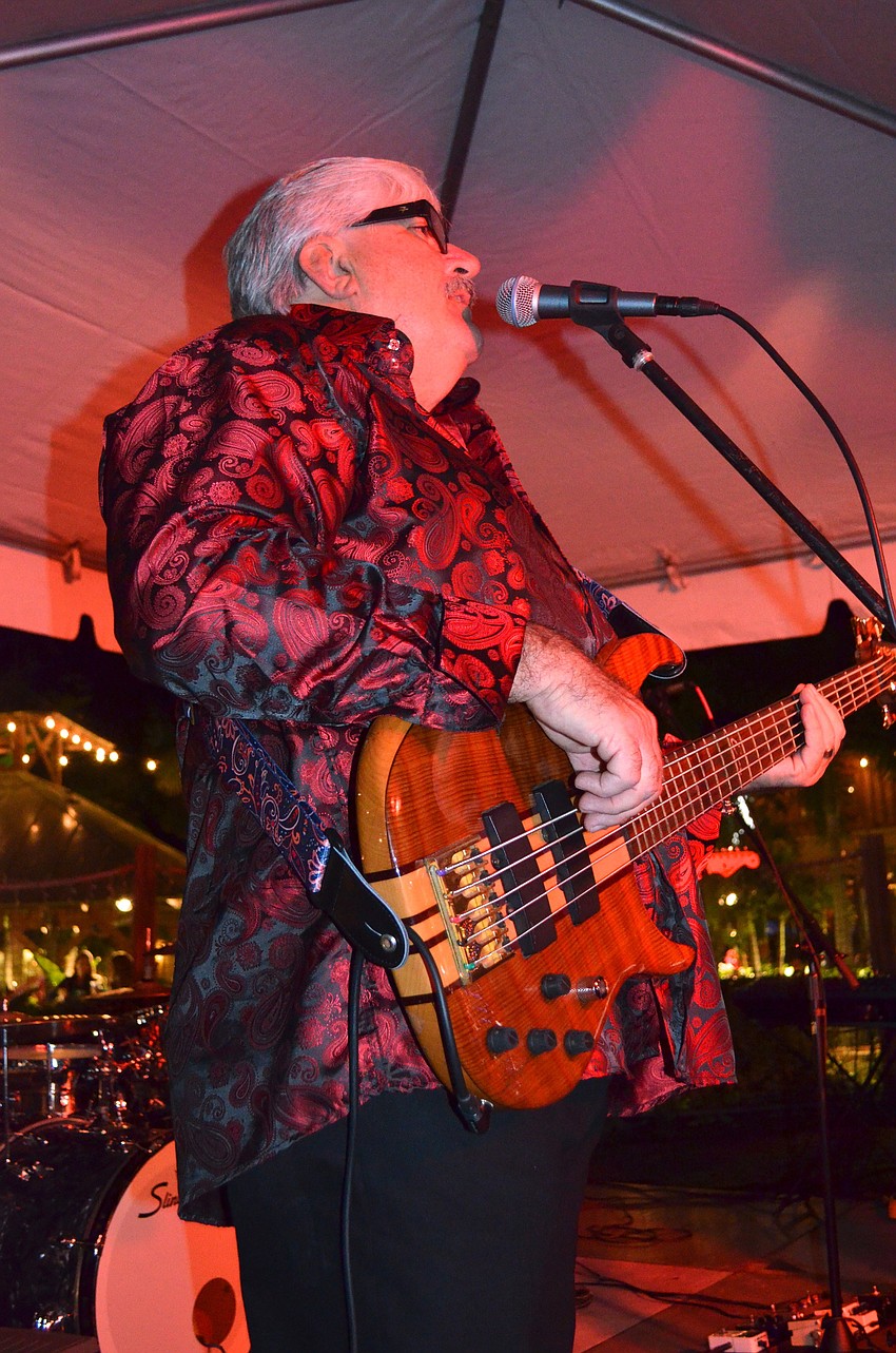 Marty Bednar plays guitar for the Sarasota-based band Paisley Craze.