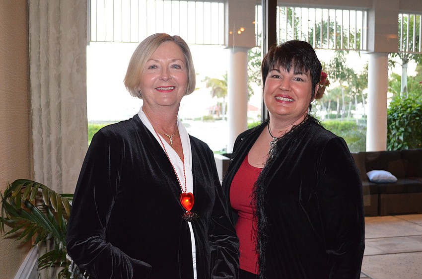 Janice Cook and Mary Jo Stauffer.