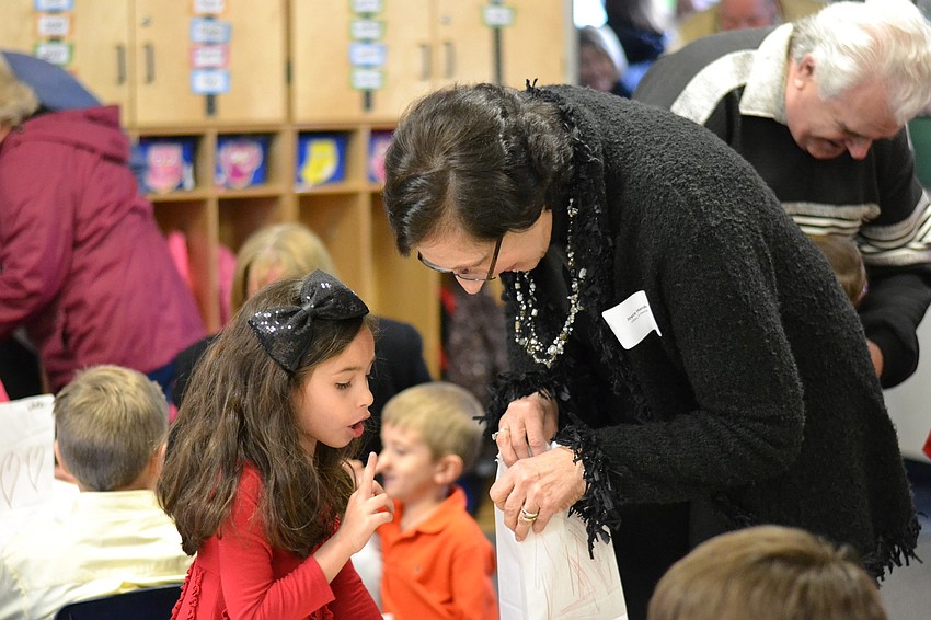 Lillian Hersh with her grandmother Joyce Hersh.