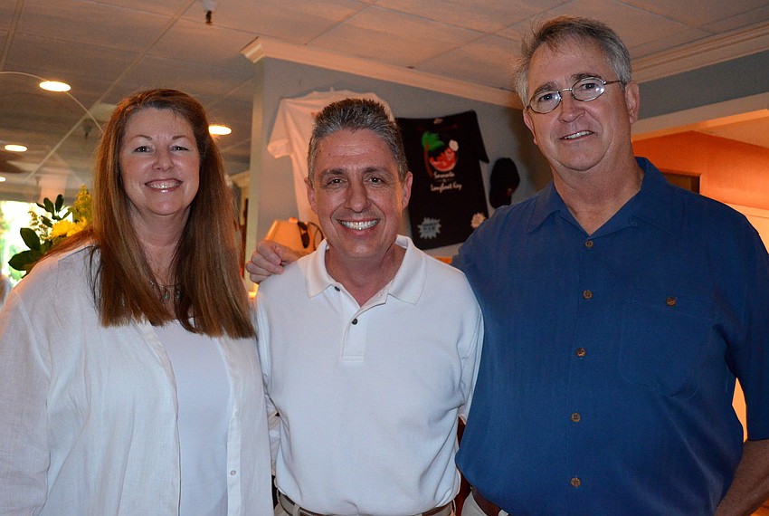 Laurie St. Denis, Michael Garey and Bruce St. Denis