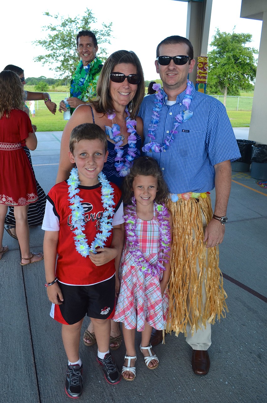 The Rueping family â€” Melissa, Eric, Riley and Noah.