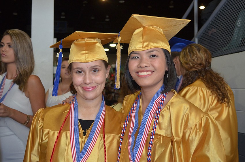 Caitlin Sagirs and Kim Huston