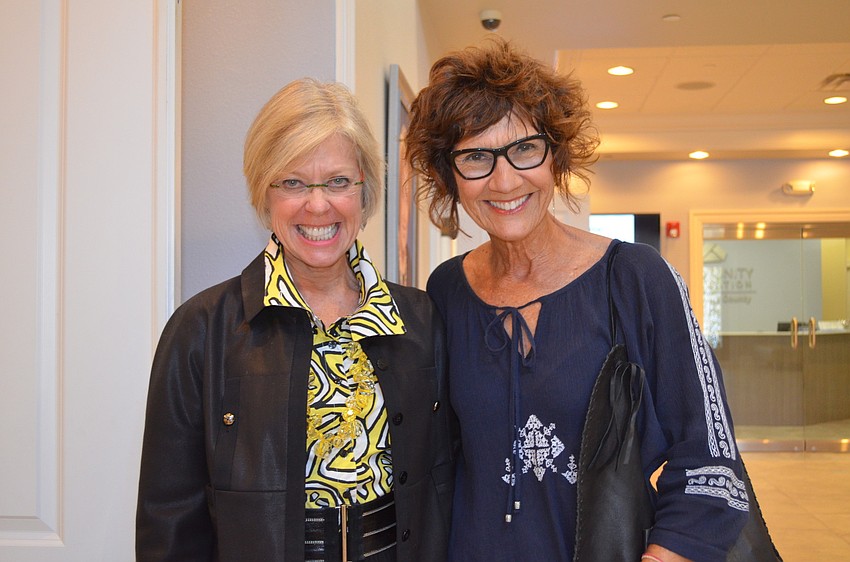 Community Foundation President and CEO Roxi Jerde and Barbara Banks