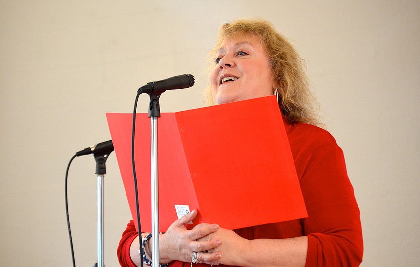 Lorri Hafer sings â€œAmerica, the Beautiful.â€