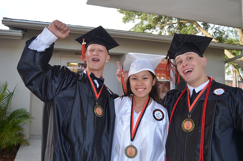 Jesse Kiger, Kristine Leung and Tyler Hemmerich