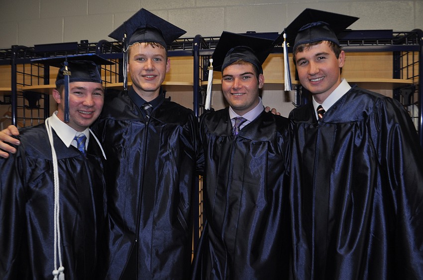 R.J. Jansen, David Whelan, Jonathan Furman and Kyle Schweizer