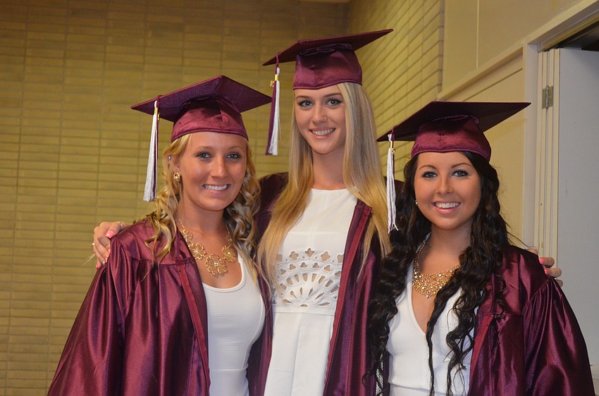 Ashley Edwards, Savannah Cochrane and Emily Sherry