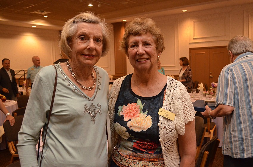 Sue Robinson and Sue Gordon