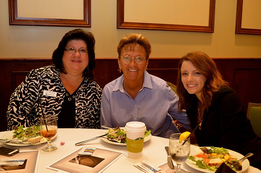 Joni Wetzon, Donna Straub and Ellie Sharp.