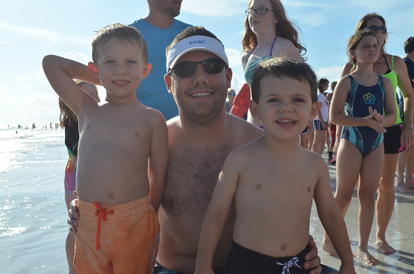 Jason, Connor and Ethan Helrigle