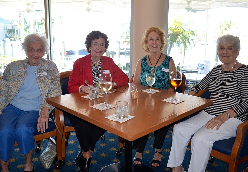 Norma Compton, Patty Schmitt, Beverly Harlfinger and Francie Jones