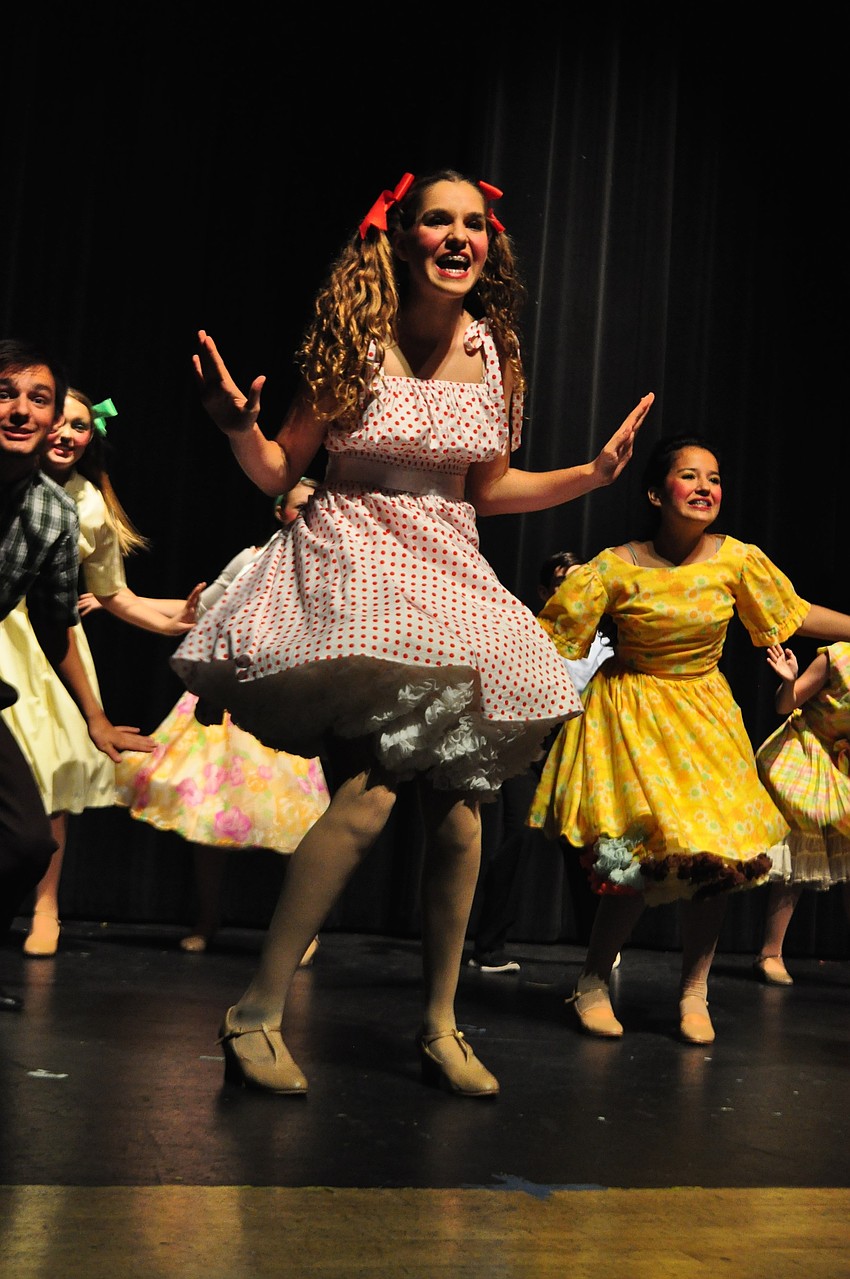 Sasha Khatami dances as Lou Ann.