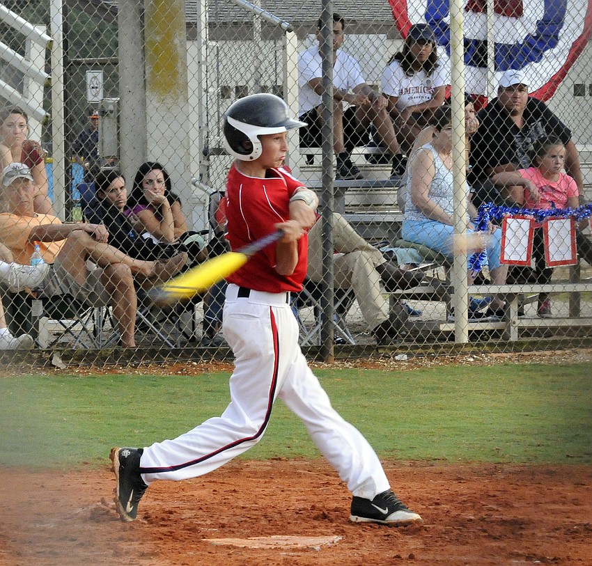 Third baseman Ty Kilgo hit a RBI single for Sarasota American.