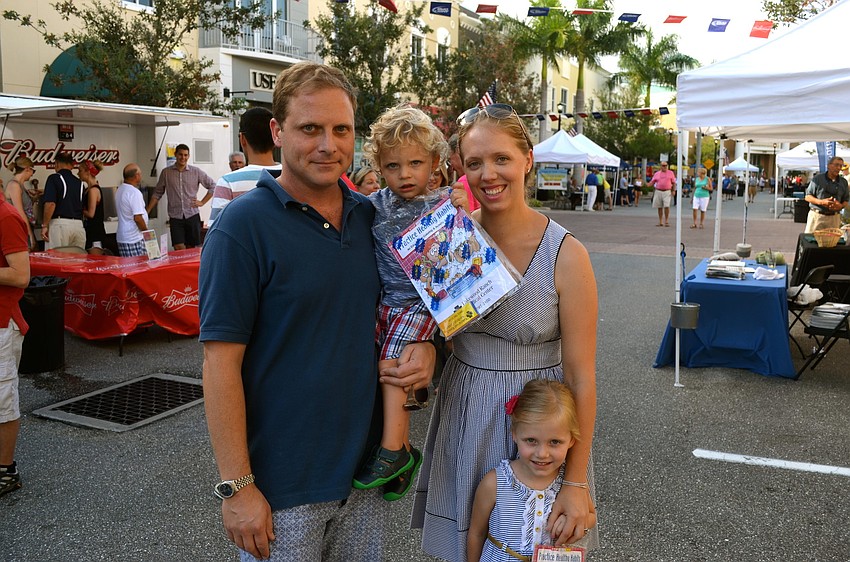 The Milbank family â€” Toma, Luca, Rebecca and Scarlett.
