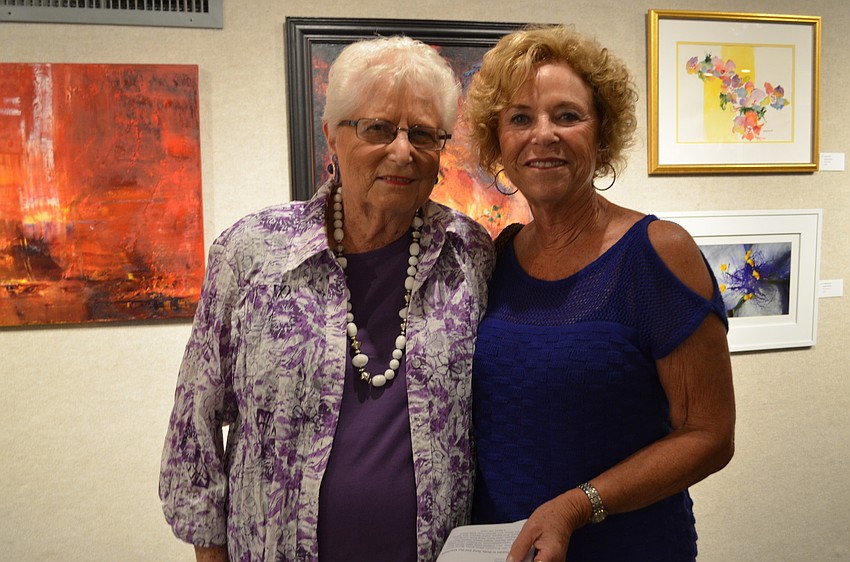 Carol Kalish and Harlean Satin