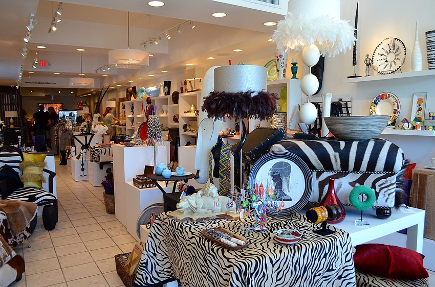 Hamba Lounge is located in the back of Touch of Africaâ€™s St. Armands Circle location.