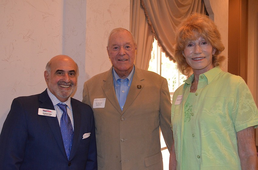 Howard Katz with Edward and Roberta Hamilton