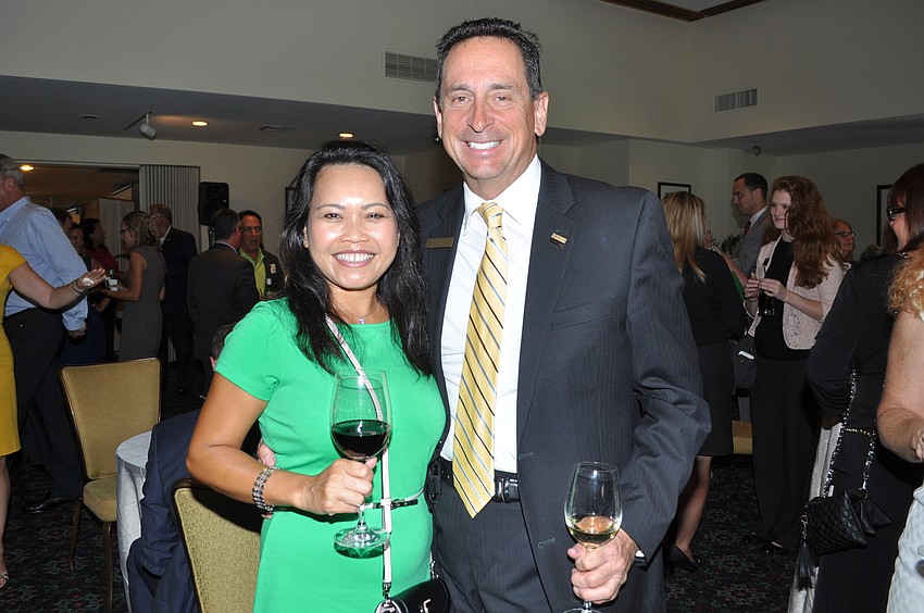 Celia Stickler and Eric Peters