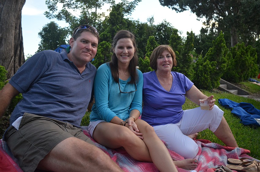 Jeremiah Moran Jackson with Kate and Connie Moran