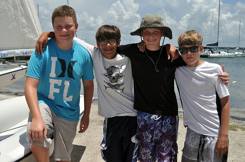 Nicholas Masiello, Ricardo Calzadilla, Chris Heron and Chris Vanderze