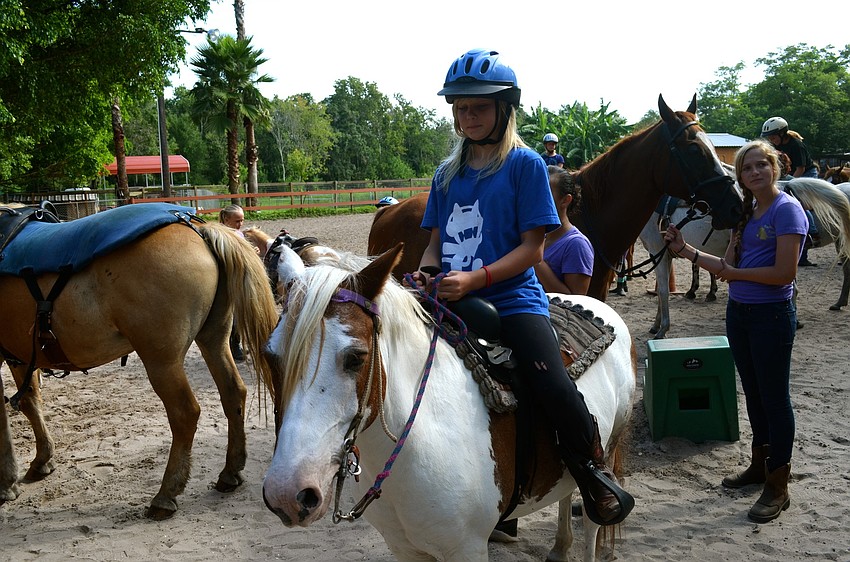 Taylor Vukoder rides Awesome.