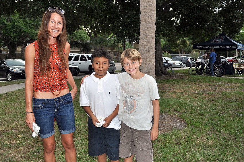 Meg Metcalf, Juan Diego and Will Metcalf