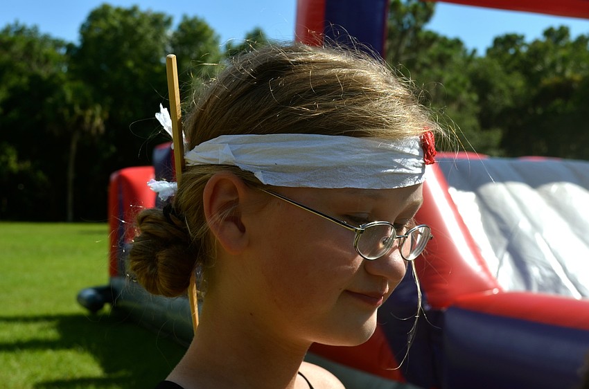 The camp split participants into groups named after countries, such as Jazzy Fann in group Japan.