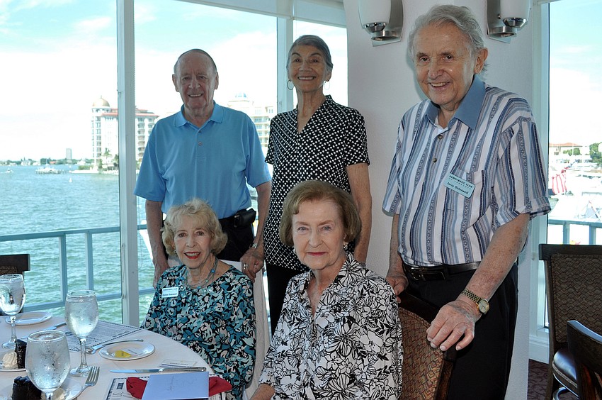 David Calvert, Evelyn Osterweil, Nancy R. Tayor, Jerry Osterweil and Olive Calvert