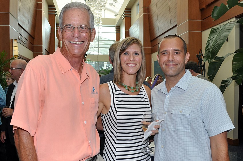 Jay Leverone with Jen and Matt Osterhoudt