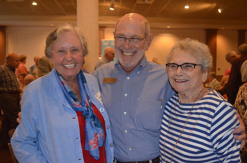 Sue Johnson, Andy Maass and Marilyn Harwell