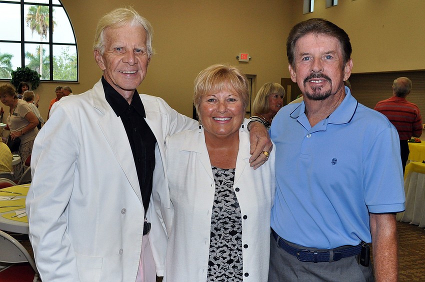 Douglas Moppert with Sandy and Tom Warren