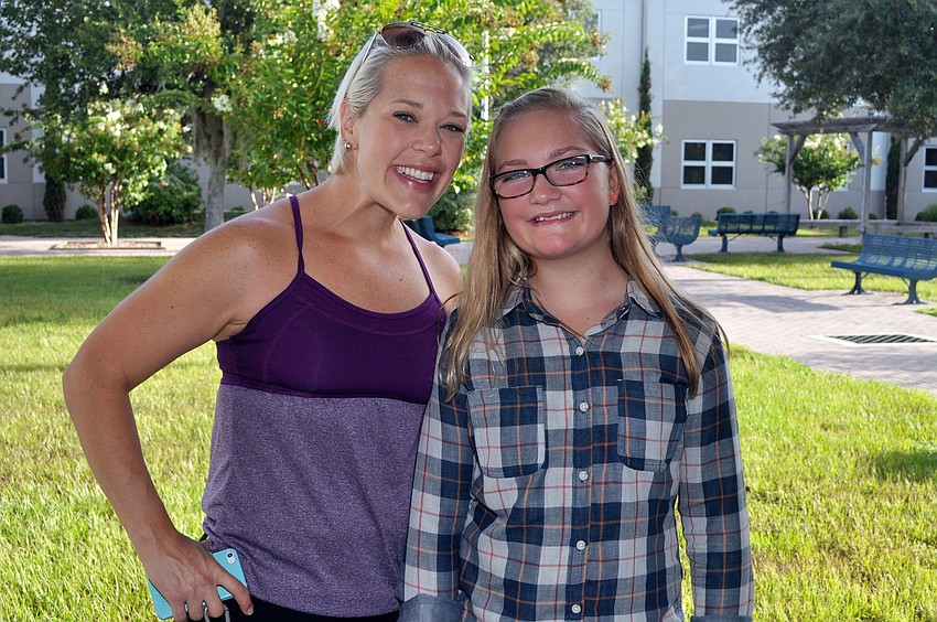 Melissa Perrin with her daughter Emery