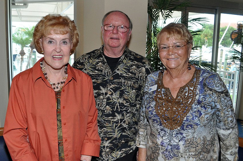 Ann Smith, Cliff Parker and Pat Ihlenburg