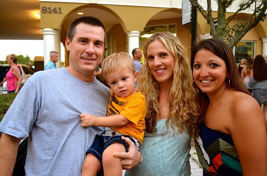 Ryan, Ryan and Tricia Frenz spend time with Amanda Pappalardo.