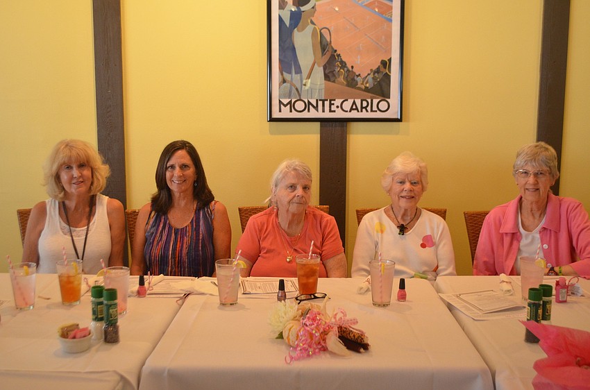 Marolyne Goodall, Penny Klein, Cally Rothman, Ruth Sheppard and Chris Fearing