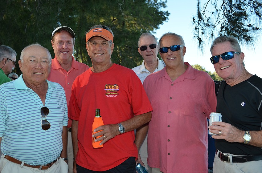 George Minnig, Bob Chalson, Tom Creel, Jack Kidd, Jim Anderson and Tom Cornell.