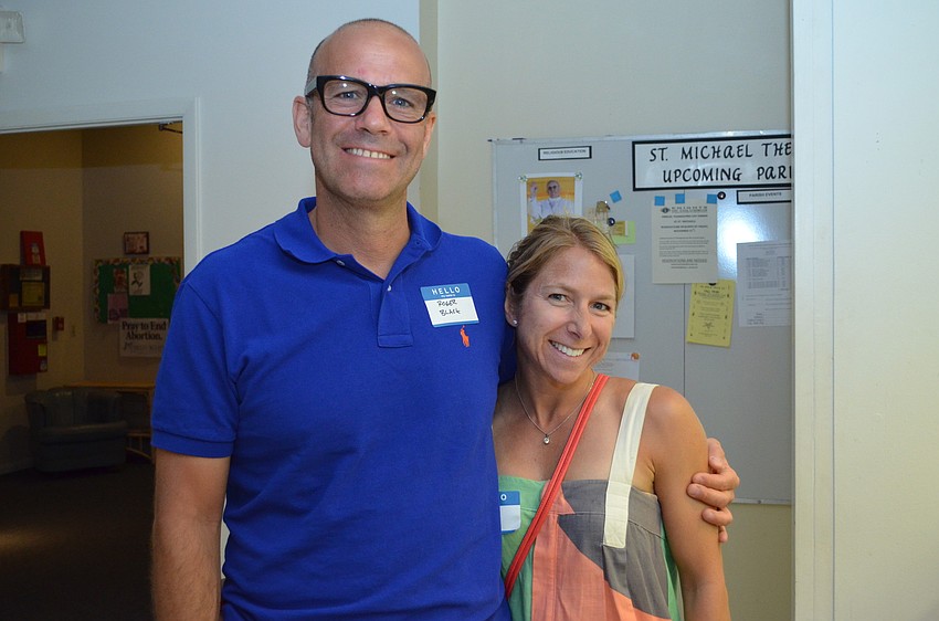 Roger Black and Sara Black