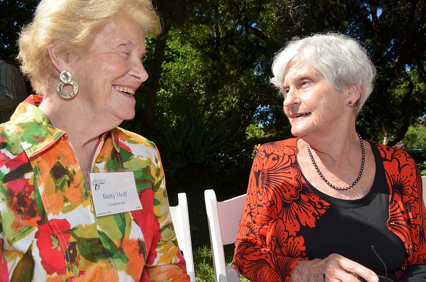 Betty Hoff and Lynda Brill.