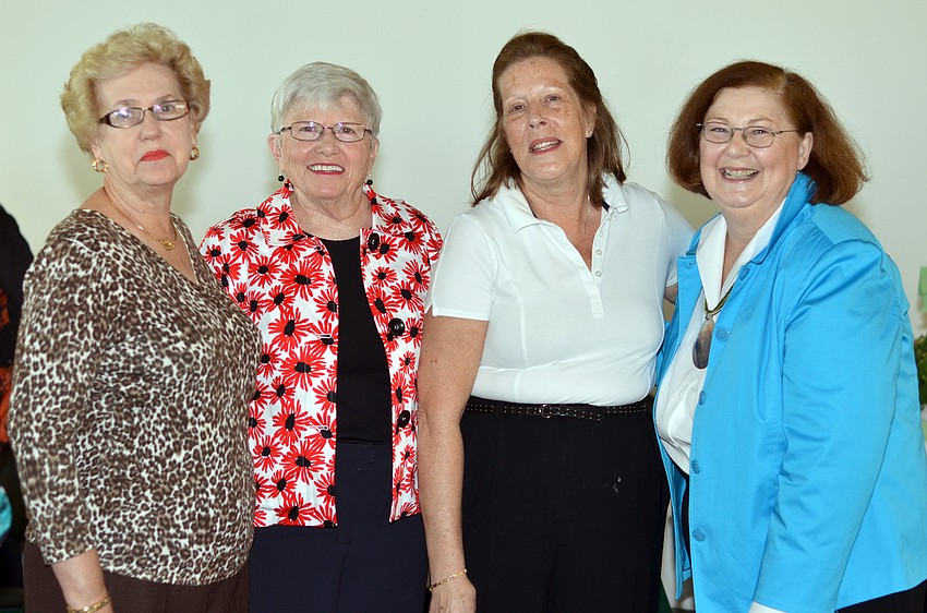 Mary Hills, Judy Diedrich, Joni Luces and Barbara Price